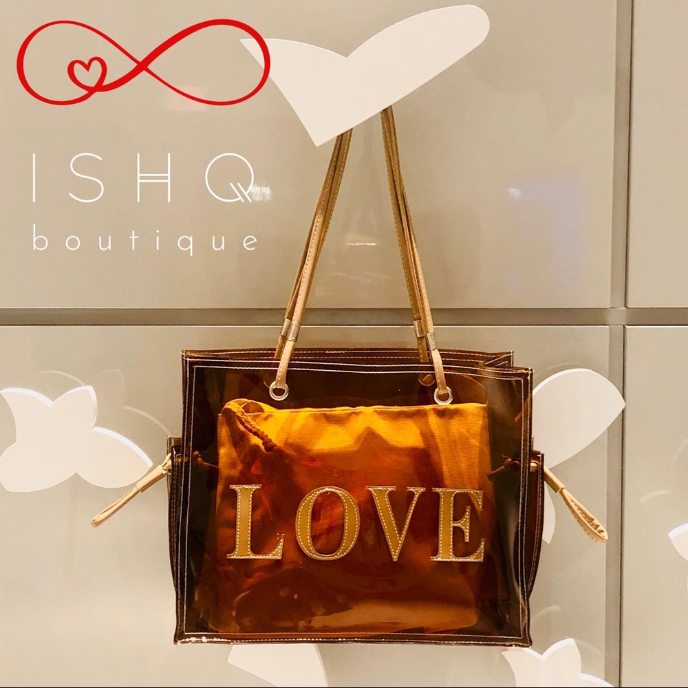 Ami, Love Shoulder Tote, Shopping Tote, Gym Tote